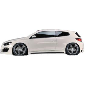 Volkswagen Scirocco 2009 - 17 Rieger Marşpiyel Plastik Boyasız