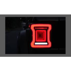 Wrangler 200-2017 İçin Uyumlu 3D Led Stop