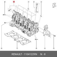 Megane 4-IV Duster 2-II Silindir Kapağı 1.3 Tce H5H 110412299R -Renault Mais