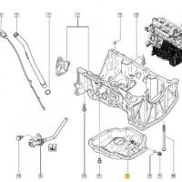 Megane 4-IV Duster 2-II Motor Yağ Karteri Alt 1.6 Sce H4M 111104490R -Renault Mais