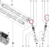 Megane 4-IV Subap İtici 1.6 16V H4M (2016-2019) 13231JX03E -Orijinal Yedek Parça