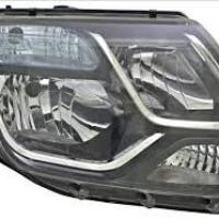Duster 1-I Sağ Far Lambası (2013-2017) İçi Siyah Nikelajlı 260105828R - Renault Mais