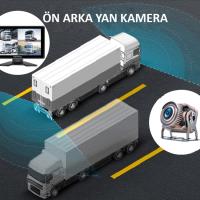 4 Kameralı Araç Dışı Görüntüleme Sistemi Tır Kamerası