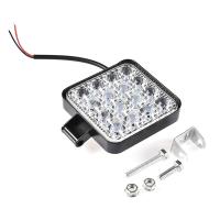 48W CRE Power Led Üniversal Kare Sis Lambası 16 Ledli Siyah