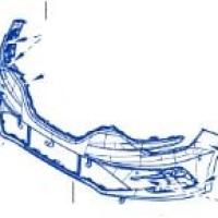 Megane 4-IV Ön Tampon Faz2 (2020-2024) 601984810R-601980575R -Renault Mais