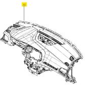 Megane 4-IV Ön Gögüs (Torpido) (2016-2024) 681000893R -Renault Mais