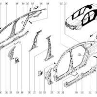 Talisman Arka Sol Çamurluk 760311424R-760234681R -Renault Mais