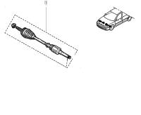 Laguna 1-I Sol Aks Abs Dişlisiz (Otomatik) (1994-2002) 2.0 8V F3R 8200283722 -İthal