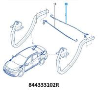 Fluence Bagaj Kapak Denge Çubuğu (Dış Taraf) (2010-2016) 844333102R - Renault Mais