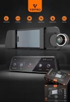 VRLens 2 Kameralı 10'' Touch Screen-Adas+Bsd-4k+2k-Loop Recording-Wifi-G Sensor