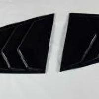Ford Mustang Uyumlu Yedek Parça 2015-2020 Kelebek Cam Kaplama - Piano Black