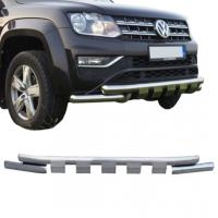 Fiat FullBack 2015+ Sonrası Krom Shark Ön Koruma AQM PST23