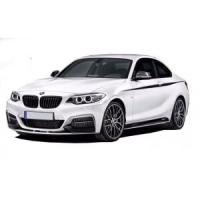 Bmw F22 2 Serisi 2013-2019 Uyumlu Yedek Parça M Performance Ön Lip Plastik Boyasız