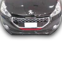 Peugeot 208 2012 - 2015 Uyumlu Yedek Parça Ön Lip Plastik Boyasız