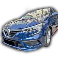 Renault Megane 4 2016 - 2021 Uyumlu Yedek Parça Ön Ek Plastik Boyasız