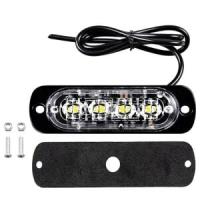 12W 4 Ledli Mavi Fonksiyonlu Çakar Led