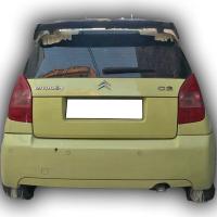 Citroen C2 Uyumlu Yedek Parça Küçük DTM Spoiler Boyalı