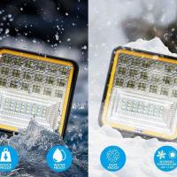 126W CRE Power Led Beyaz Angelli Kare Sis Lambası 42 Ledli