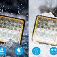 126W CRE Power Led Beyaz Angelli Kare Sis Lambası 42 Ledli
