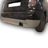 Citroen C2 Uyumlu Yedek Parça Arka Tampon Giydirme Boyasız