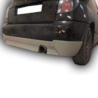 Citroen C2 Uyumlu Yedek Parça Arka Tampon Giydirme Boyasız
