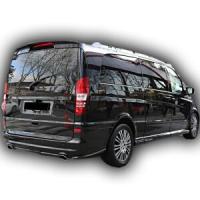 Mercedes Viano 2010 - 2014 Uyumlu Yedek Parça Arka Tampon Eki Boyasız