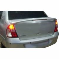 Renault Clio 2 Sedan Uyumlu Yedek Parça Işıklı Spoiler Boyasız