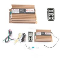 AS E200 Amplifikatör 200W Kablosuz Elekronik Siren Ünitesi ve Megafon