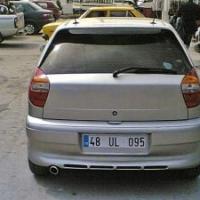 Fiat Palio Eski Model Uyumlu Yedek Parça Işıksız Kısa Spoiler Boyasız