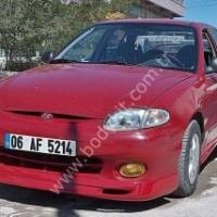 Hyundai Accent 98 Yumurta Kasa Işıklı Spoiler Boyasız