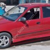 Hyundai Accent 98 Yumurta Kasa Işıklı Spoiler Boyasız