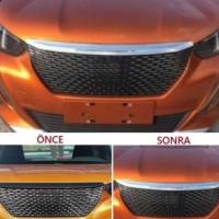 Peugeot 2008 Uyumlu Yedek Parça Panjur Üst Krom Kaplama