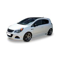 Opel Corsa D Rieger Uyumlu Yedek Parça Yan Marşpiyel (Plastik)