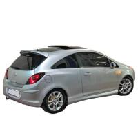 Opel Corsa D 2 Tek Kapı Uyumlu Yedek Parça Spoiler Boyalı Fiber