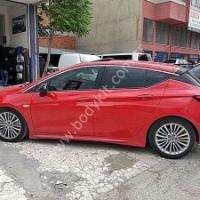 Opel Astra K OPC Uyumlu Yedek Parça Spoiler Boyalı