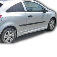 Opel Corsa D 2 Kapı Uyumlu Yedek Parça Marşpiyel Boyalı