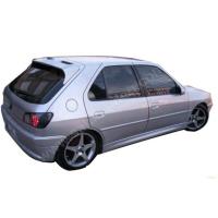 Peugeot 306 Uyumlu Yedek Parça HB Spoiler Boyalı