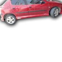 Peugeot 206 Uyumlu Yedek Parça Yan Marşpiyel Boyalı
