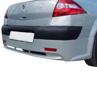 Renault Megane 2 Sedan Uyumlu Yedek Parça Arka Tampon Eki Boyalı