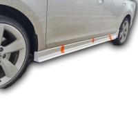 Skoda Rapid 2014 Uyumlu Yedek Parça Yan Marşpiyel Boyalı