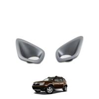 Dacia Duster Uyumlu Yedek Parça Sis Farı Çerçevesi Mat Gri 2010-2017