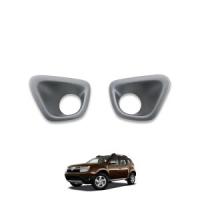 Dacia Duster Uyumlu Yedek Parça Sis Farı Çerçevesi Mat Gri 2010-2017