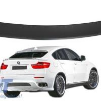 Bmw E71 X6 2008-2014 Uyumlu Yedek Parça Cam Üzeri Spoiler (Plastik)