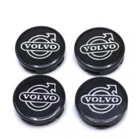 Volvo Uyumlu Yedek Parça Geçmeli Siyah 55/58 mm Jant Göbeği