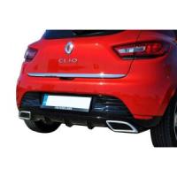 Renault Clio 4 Uyumlu Yedek Parça Egzoz Görünümlü Difüzör (Plastik)