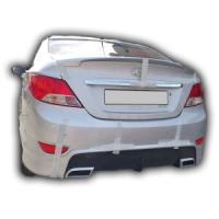 Hyundai Accent Blue Uyumlu Yedek Parça Arka Ek Boyasız Fiber