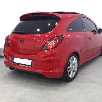 Opel Corsa D 4 Uyumlu Yedek Parça Kapı Arka Tampon Eki Boyasız Fiber