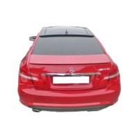 Mercedes E Coupe Uyumlu Yedek Parça Cam Üstü Spoiler Boyasız Fiber