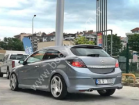 Mercedes E Coupe Uyumlu Yedek Parça Cam Üstü Spoiler Boyasız Fiber