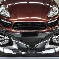 Porsche Cayenne 2011-2014 Uyumlu Facelift Led Far (2018+ Görünüm)